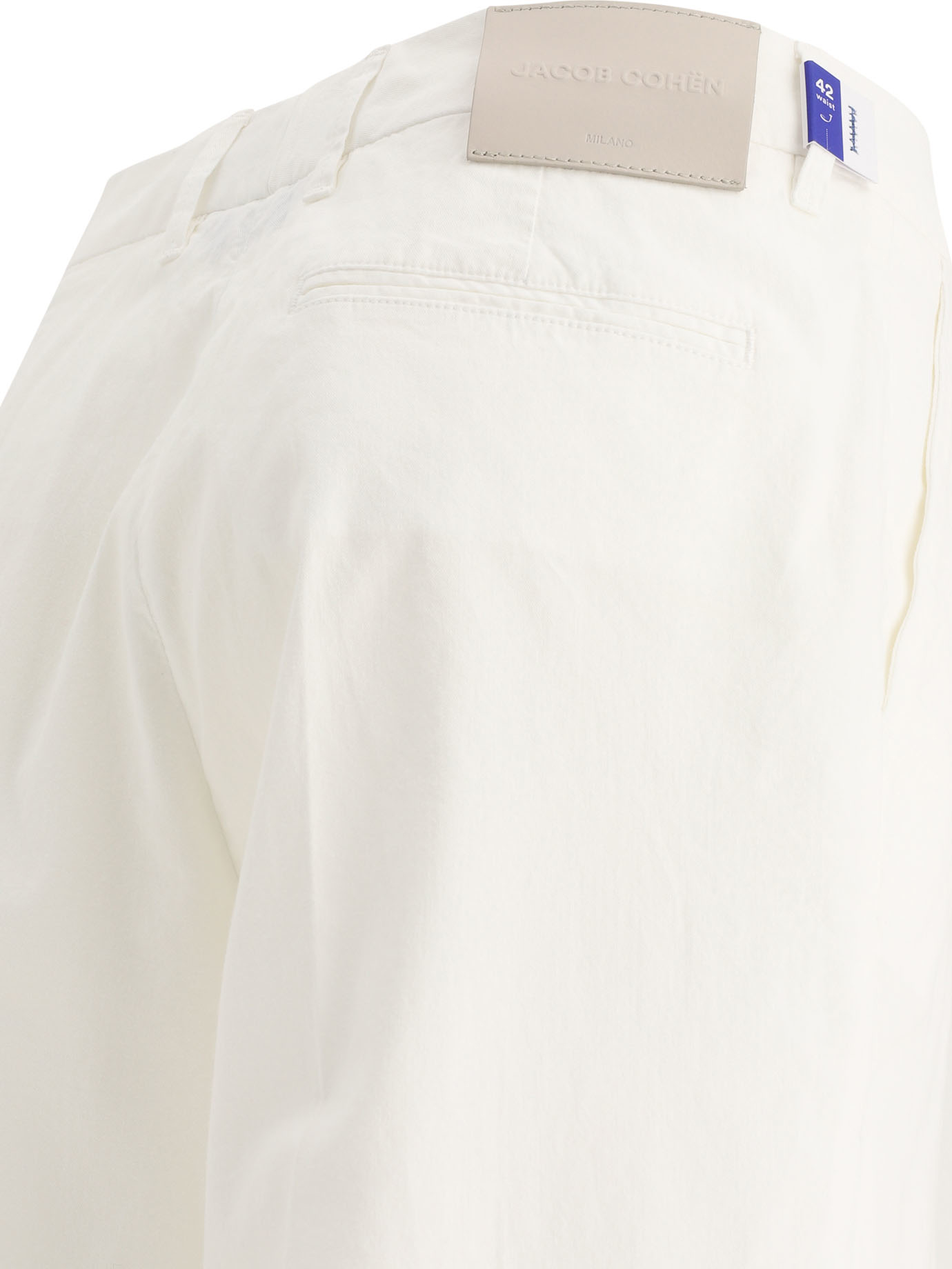 JACOB COHEN White Selena trousers